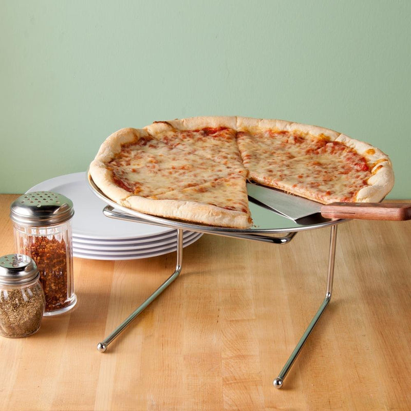 PORTA PIZZA CROMADA