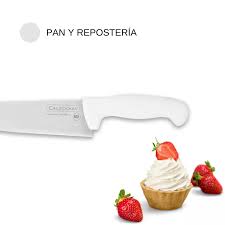 CUCHILLO CHEF 12" MANGO BLANCO