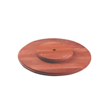 Cargar imagen en el visor de la galería, PLATO GIRATORIO 35 CM PROVENCE CAOBA
