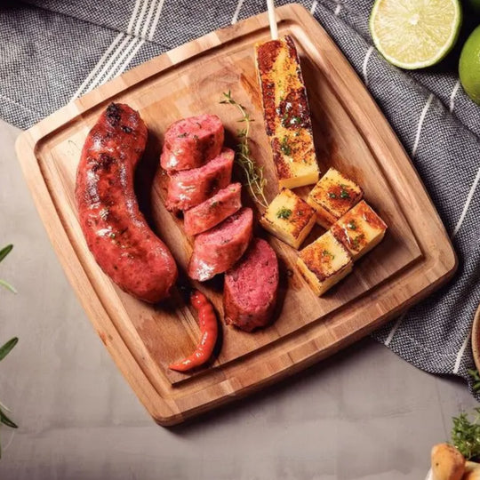 TABLA CHURRASCO 21X21 CM CUAD