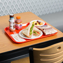 Cargar imagen en el visor de la galería, CHAROLA TH FAST FOOD 14x18&quot; NARANJA
