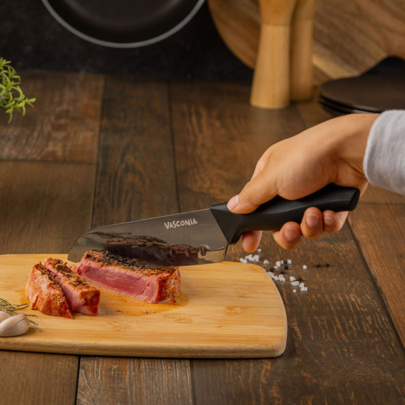 ESENCIAL CUCHILLO SANTOKU 7"
