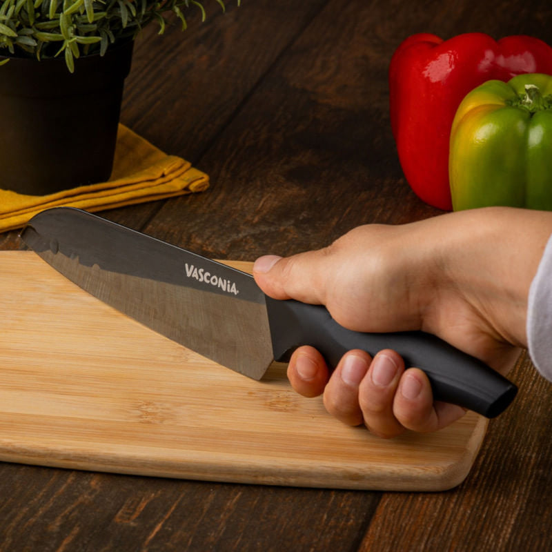 ESENCIAL CUCHILLO SANTOKU 7"