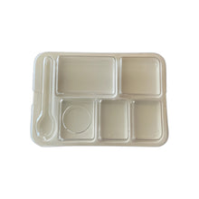 Cargar imagen en el visor de la galería, TAPA PARA CHAROLA C/6 DIV PC CRISTAL
