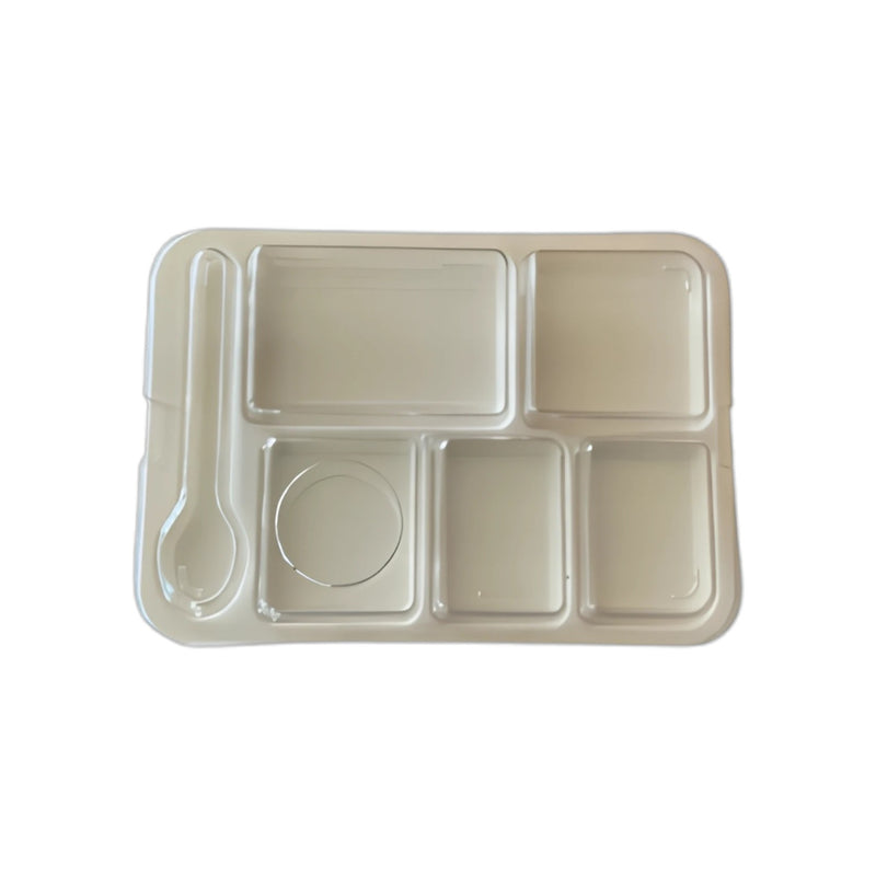 TAPA PARA CHAROLA C/6 DIV PC CRISTAL