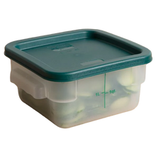 Cargar imagen en el visor de la galería, CONTENEDOR PP CUAD 02 QT TRANSLUCIDO
