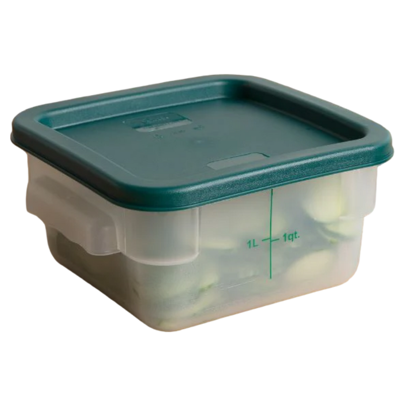 CONTENEDOR PP CUAD 02 QT TRANSLUCIDO
