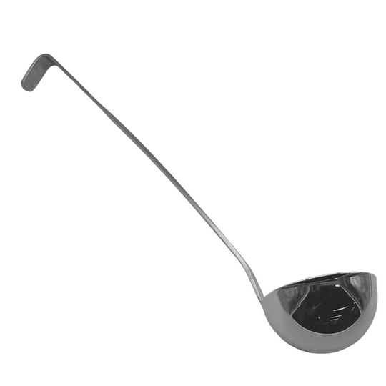 CUCHARON HEAVY DUTY 0.12 L 4.0 OZ INOX