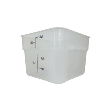 Cargar imagen en el visor de la galería, CONTENEDOR PP CUAD 12 QT TRANSLUCIDO
