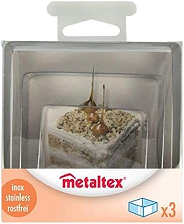 JUEGO 3 DECORADORES P/COMIDA METALTEX