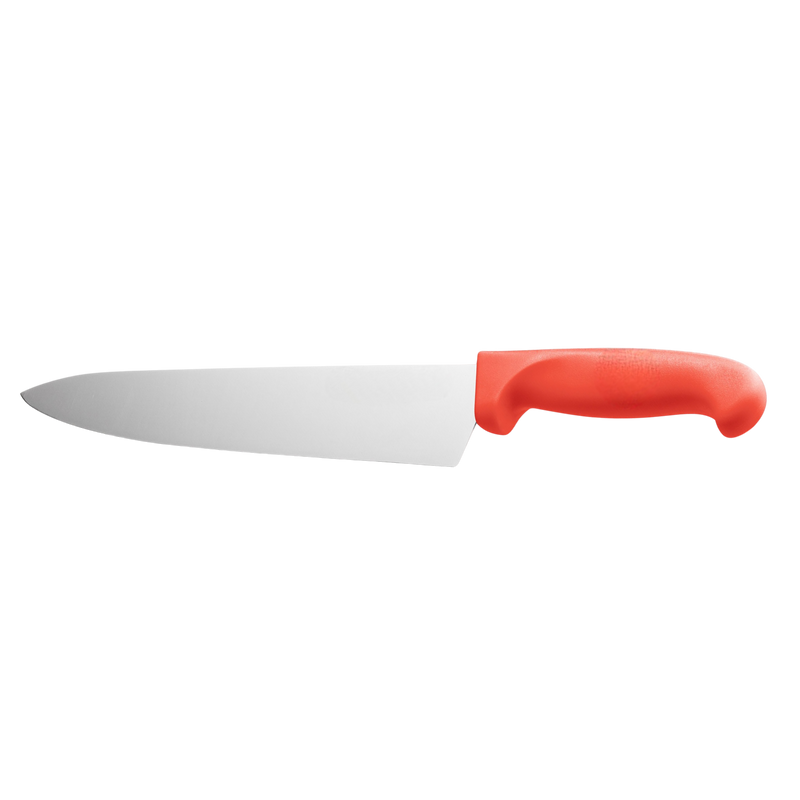 CUCHILLO CHEF 12 PG MGO ROJO