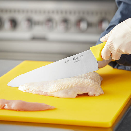 CUCHILLO CHEF 12 PG MGO AMARILLO