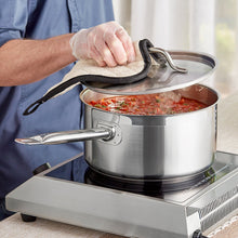 Cargar imagen en el visor de la galería, OLLA SALSERA C/TAPA  AC INOX
