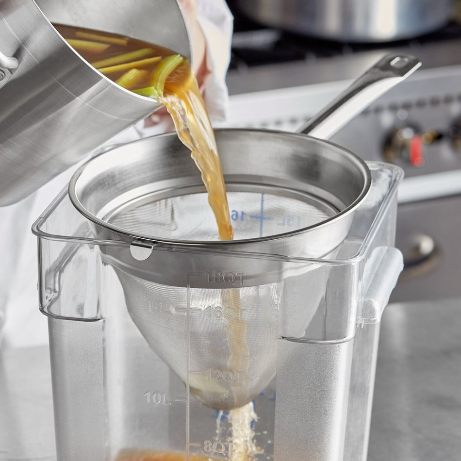 COLADOR BOUILLON 10" MALLA FINA