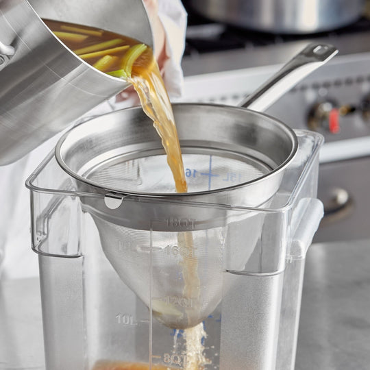 COLADOR BOUILLON 10" MALLA FINA