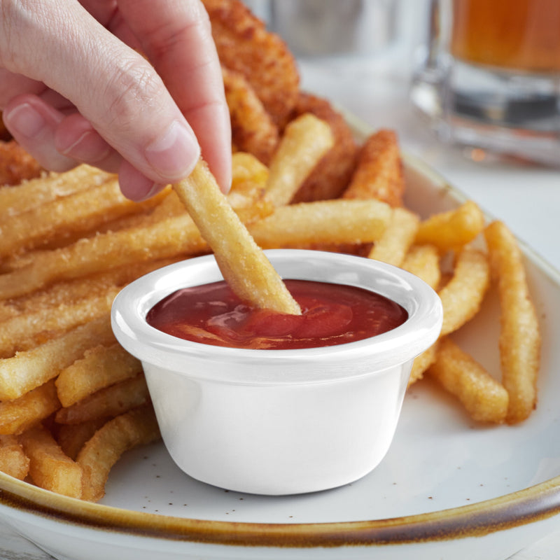 RAMEKIN 2 OZ (057 ML) MELAMINA BCO