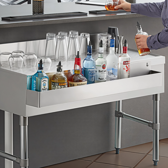 RIEL P/BOTELLAS AC INOX 42 PG