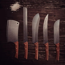 Cargar imagen en el visor de la galería, BLACK CUCHILLO BUTCHER 10&quot;
