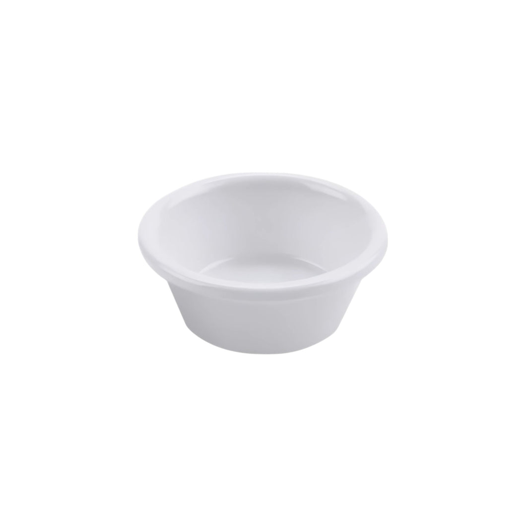 RAMEKIN MELAMINA 1.5 OZ BLANCO (ANCHO)