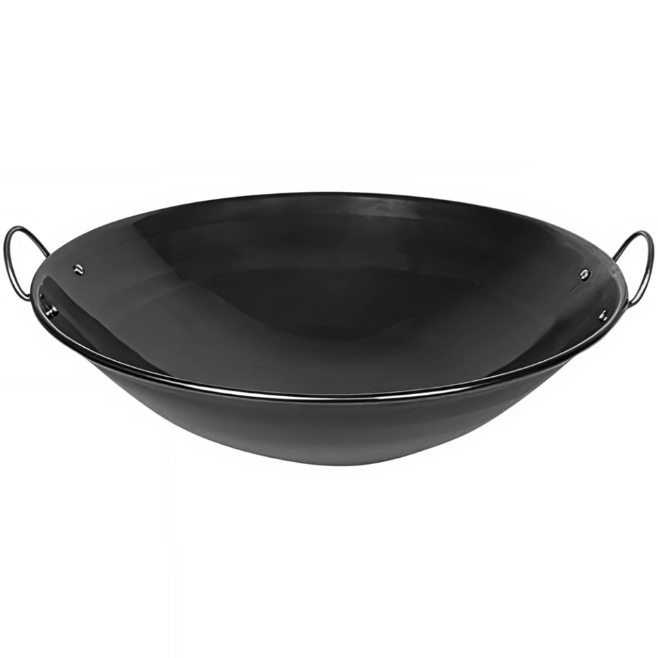WOK DE HIERRO CON DOBLE ASA 28 3/4"