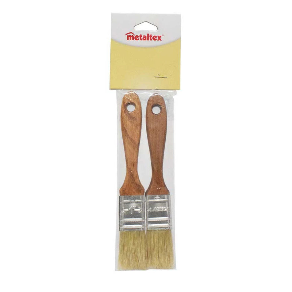 JUEGO DE 2 BROCHAS REPOSTERIA METALTEX