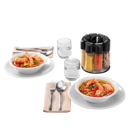 JUEGO DE ESPECIEROS SPICE 8 PZ