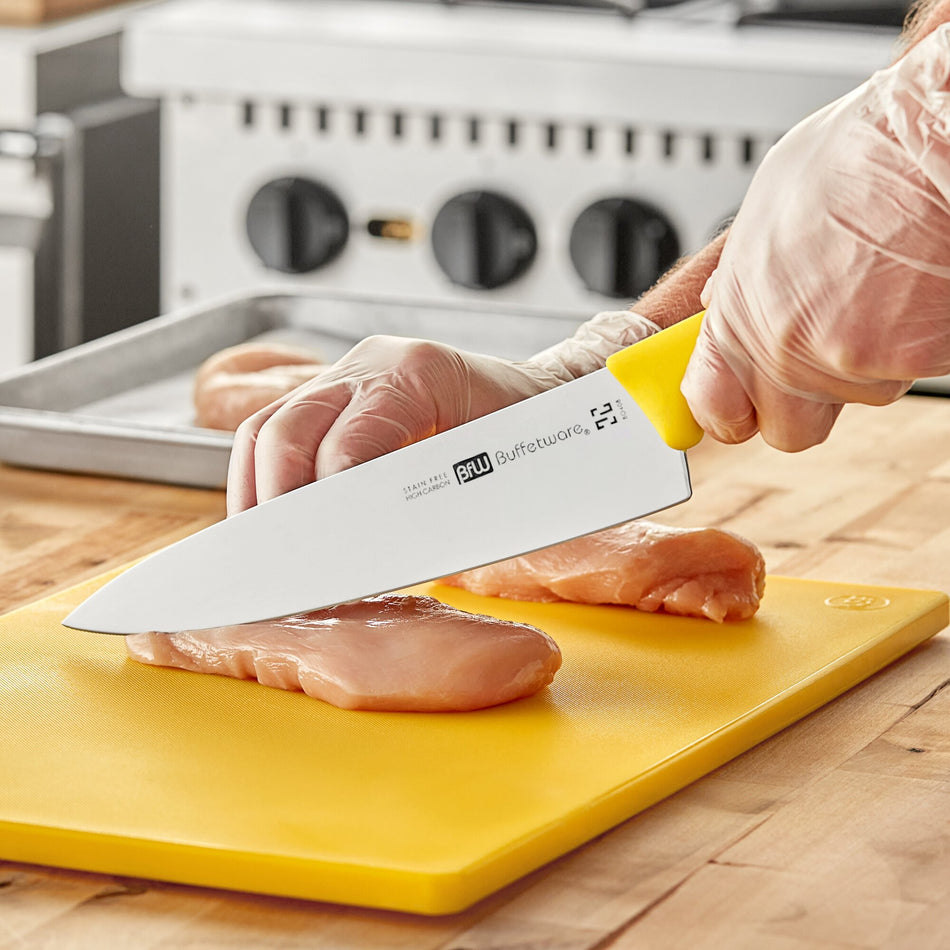 CUCHILLO CHEF 10 PG MGO AMARILLO