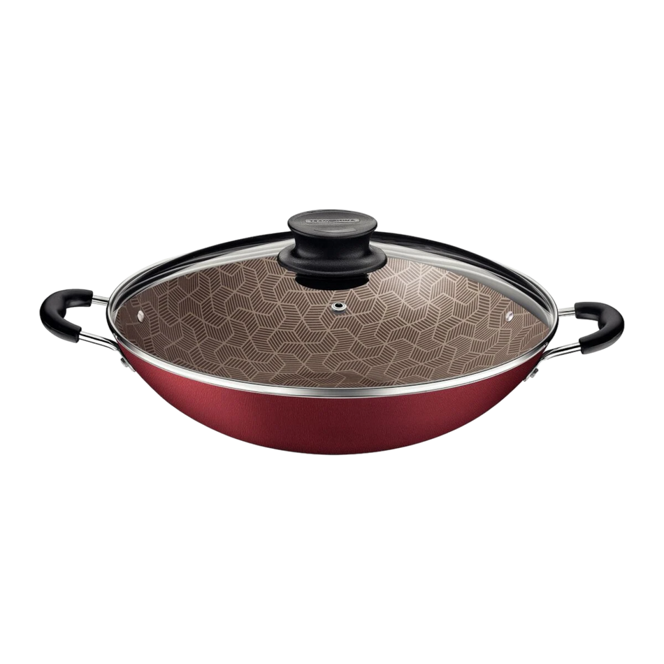 NEW PARIS LR OLLA WOK 32 CM BORDEAUX