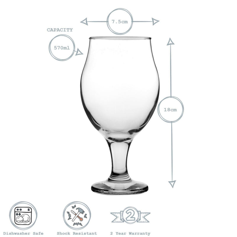 COPA LAV CERVECERA 19 OZ ANGELINA
