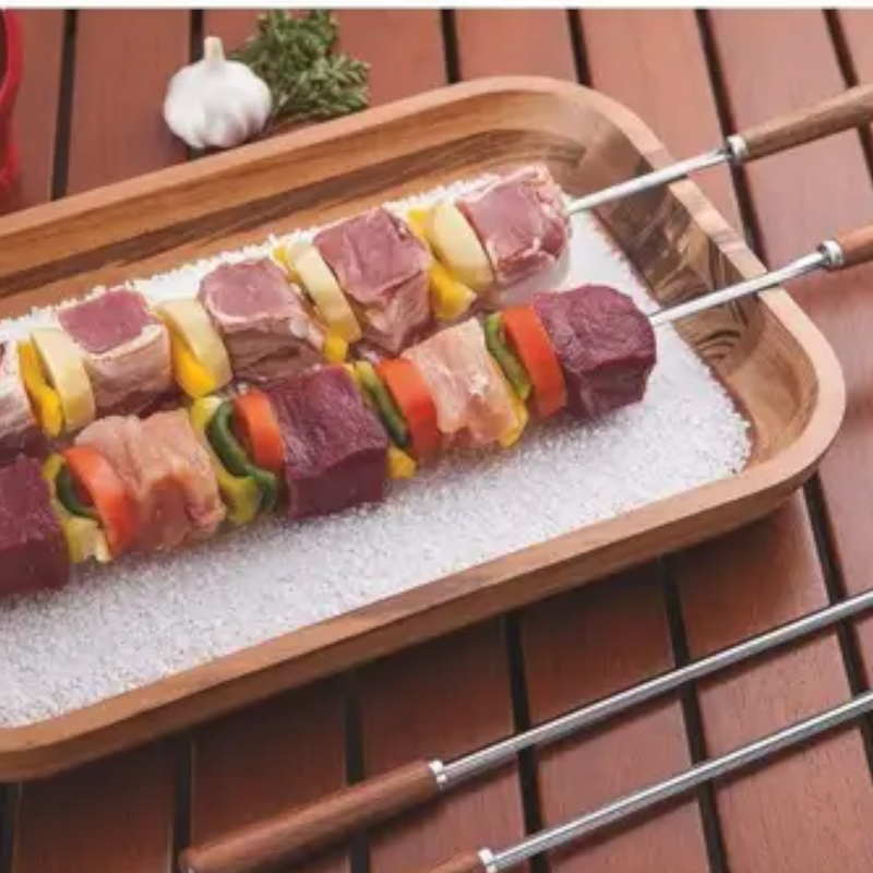 JUEGO DE PINCHOS 6 PZAS 50 CM