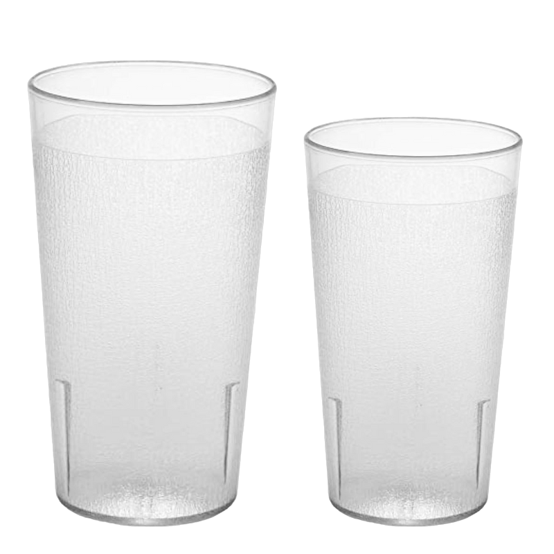 VASO POLIESTIRENO "SAN" 12 TRANSPARENTE