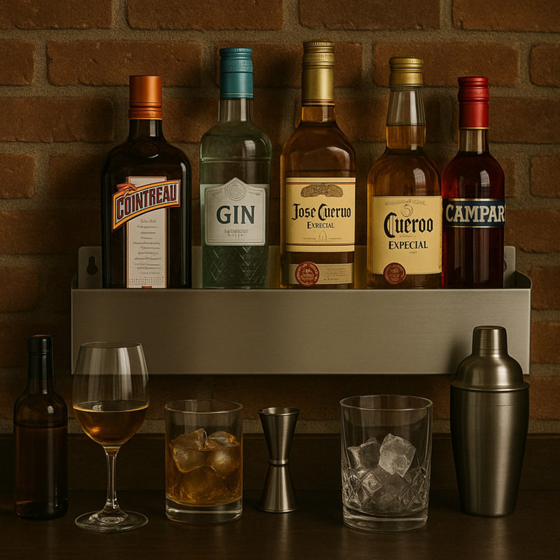 RIEL P/BOTELLAS AC INOX 22 PG