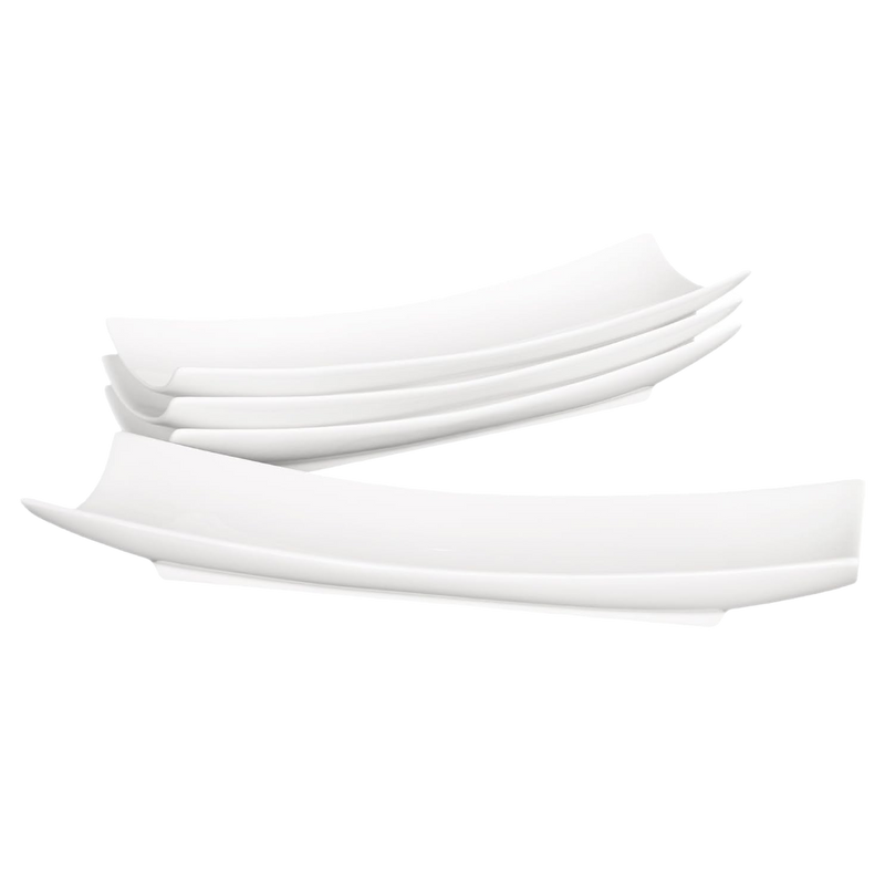 BANDEJA CANOA 40 CM BCO MATE