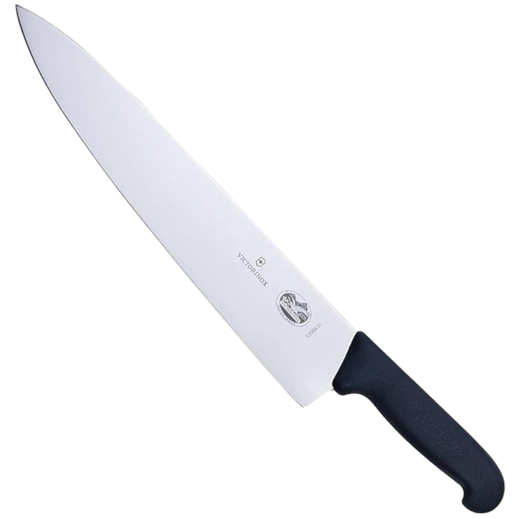 FIBROX CUCHILLO DE TRINCHAR 19cm NEGRO