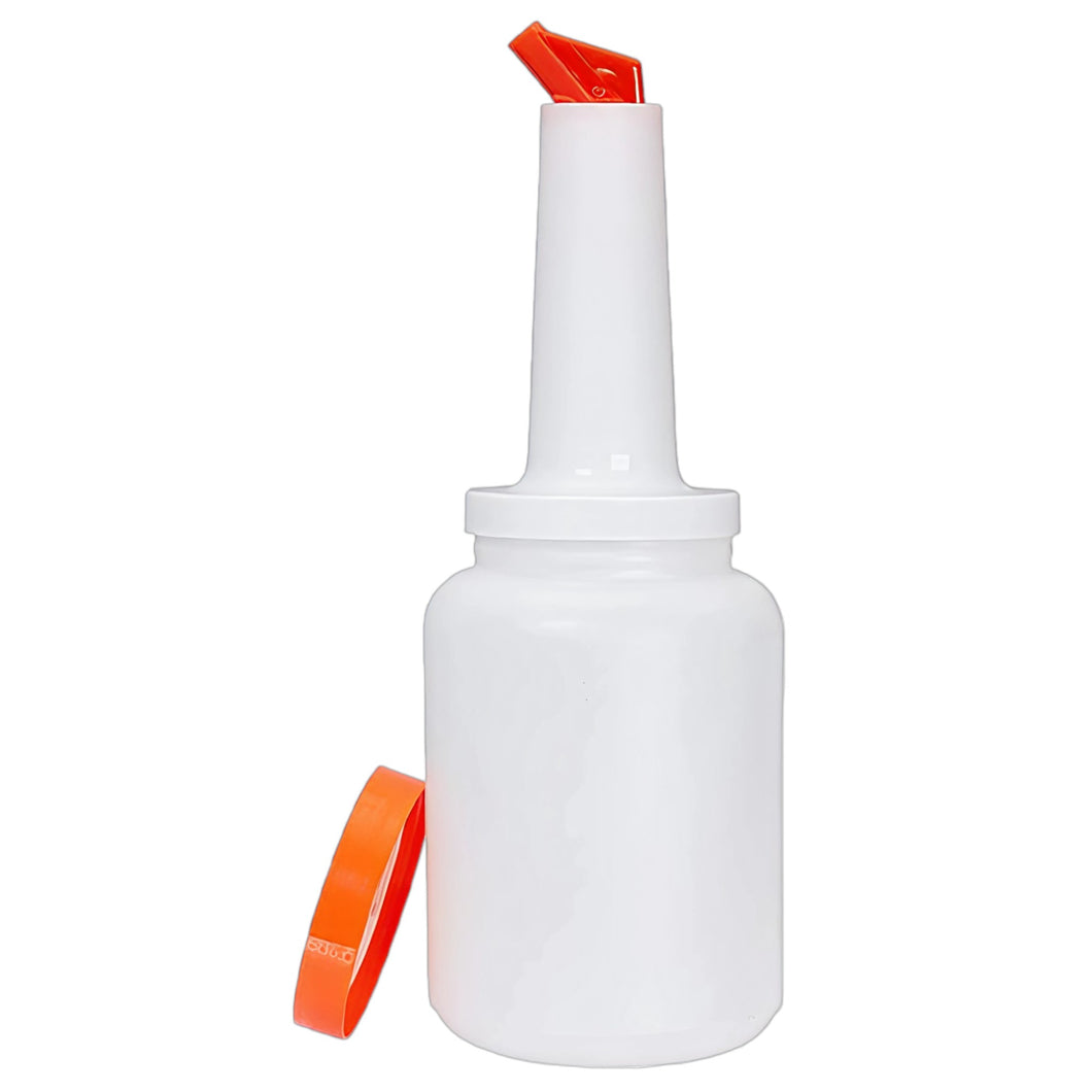 ENVASE MEZCLA C/BOQUILLA 2 QT NARANJA