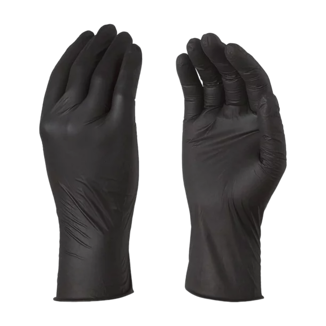 GUANTE NITRILO NEGRO C/100 PZ