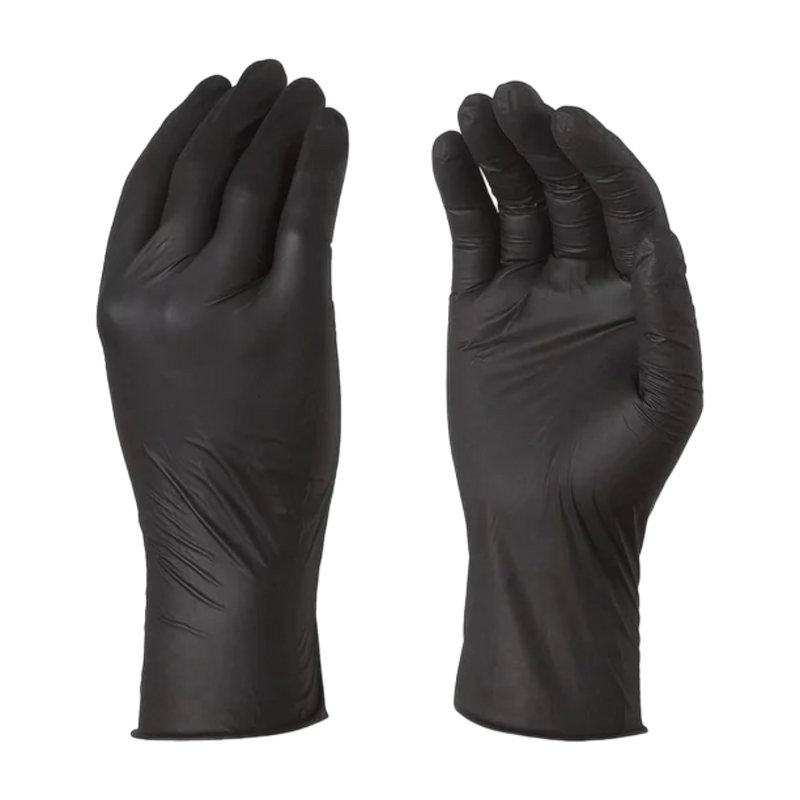 GUANTE NITRILO NEGRO C/100 PZ