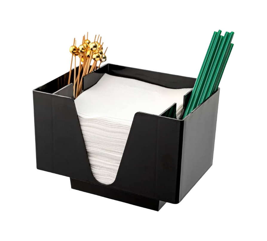 ORGANIZADOR BAR CADDY 3 DIV 7.5x5.5"