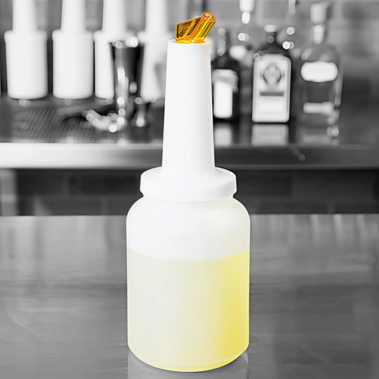 ENVASE MEZCLA C/BOQUILLA 2 QT AMARILLO