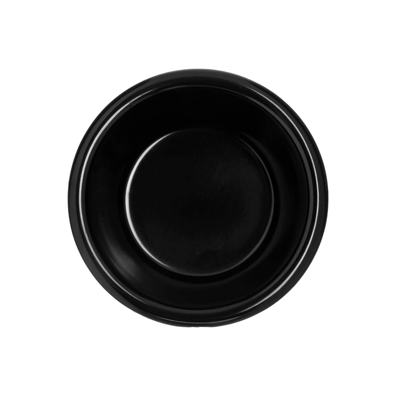 RAMEKIN LISO NEGRO 4.0 OZ