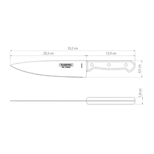 Cargar imagen en el visor de la galería, CUCHILLO COCINA 8&quot; POLYWOOD
