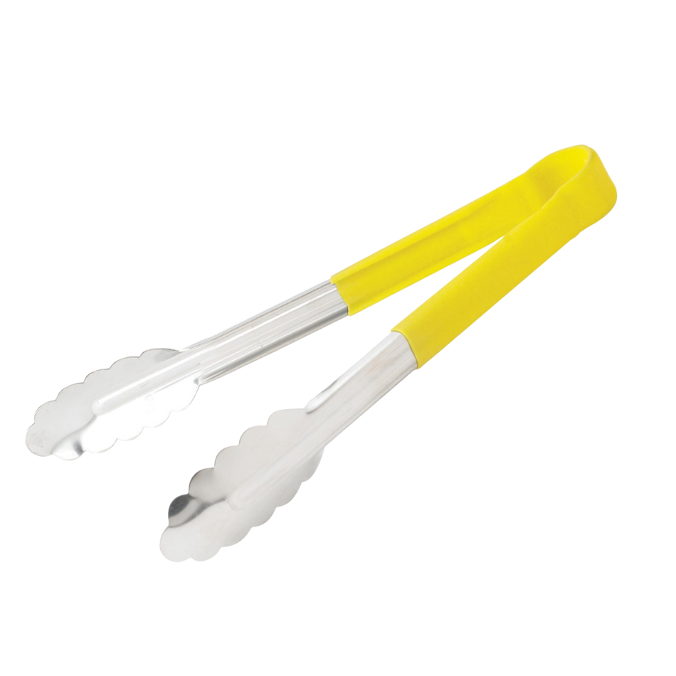 PINZA DE ACERO 12" MGO AMARILLO
