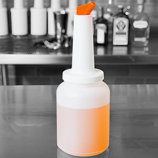 ENVASE MEZCLA C/BOQUILLA 2 QT NARANJA