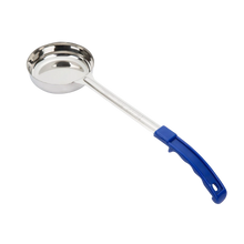 Cargar imagen en el visor de la galería, CUCHARA P/SERVIR 8 OZ AC INOX AZUL
