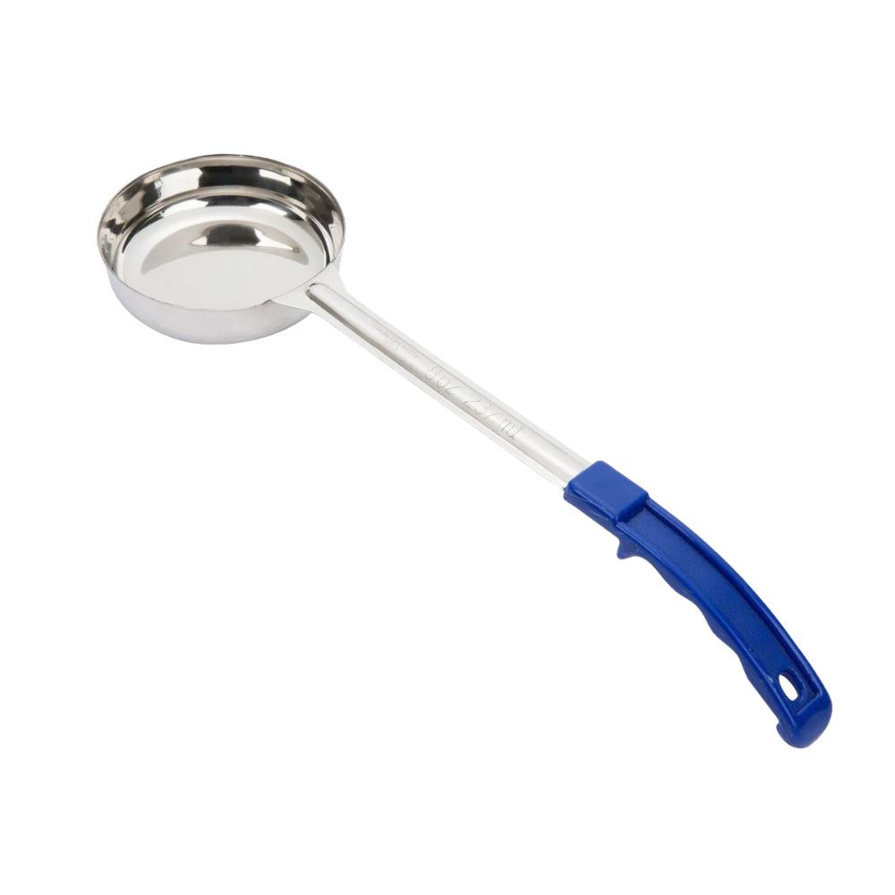 CUCHARA P/SERVIR 8 OZ AC INOX AZUL