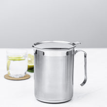 Cargar imagen en el visor de la galería, CAFETERA Y LECHERA  550 ML AC INOX
