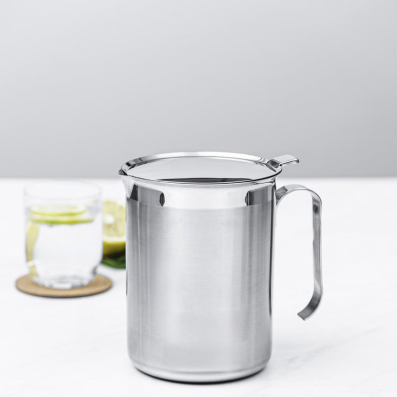 CAFETERA Y LECHERA  550 ML AC INOX