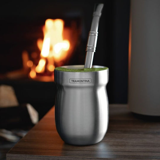 RECIPIENTE PARA MATE ACERO