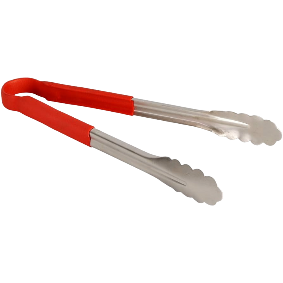 PINZA DE ACERO 12" MGO ROJO