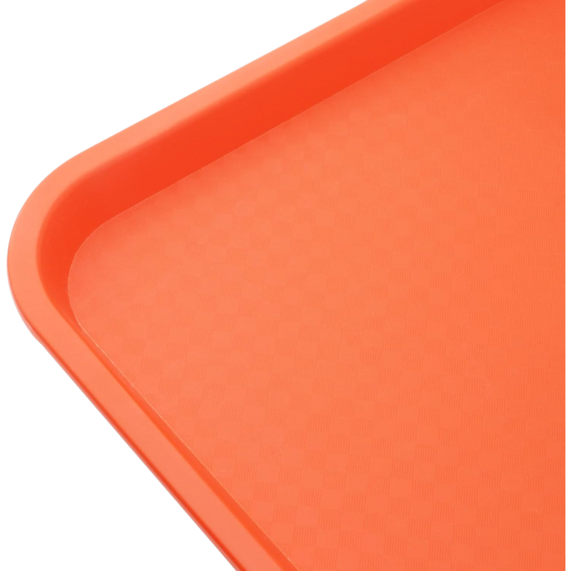 CHAROLA FAST FOOD 14x18" NARANJA